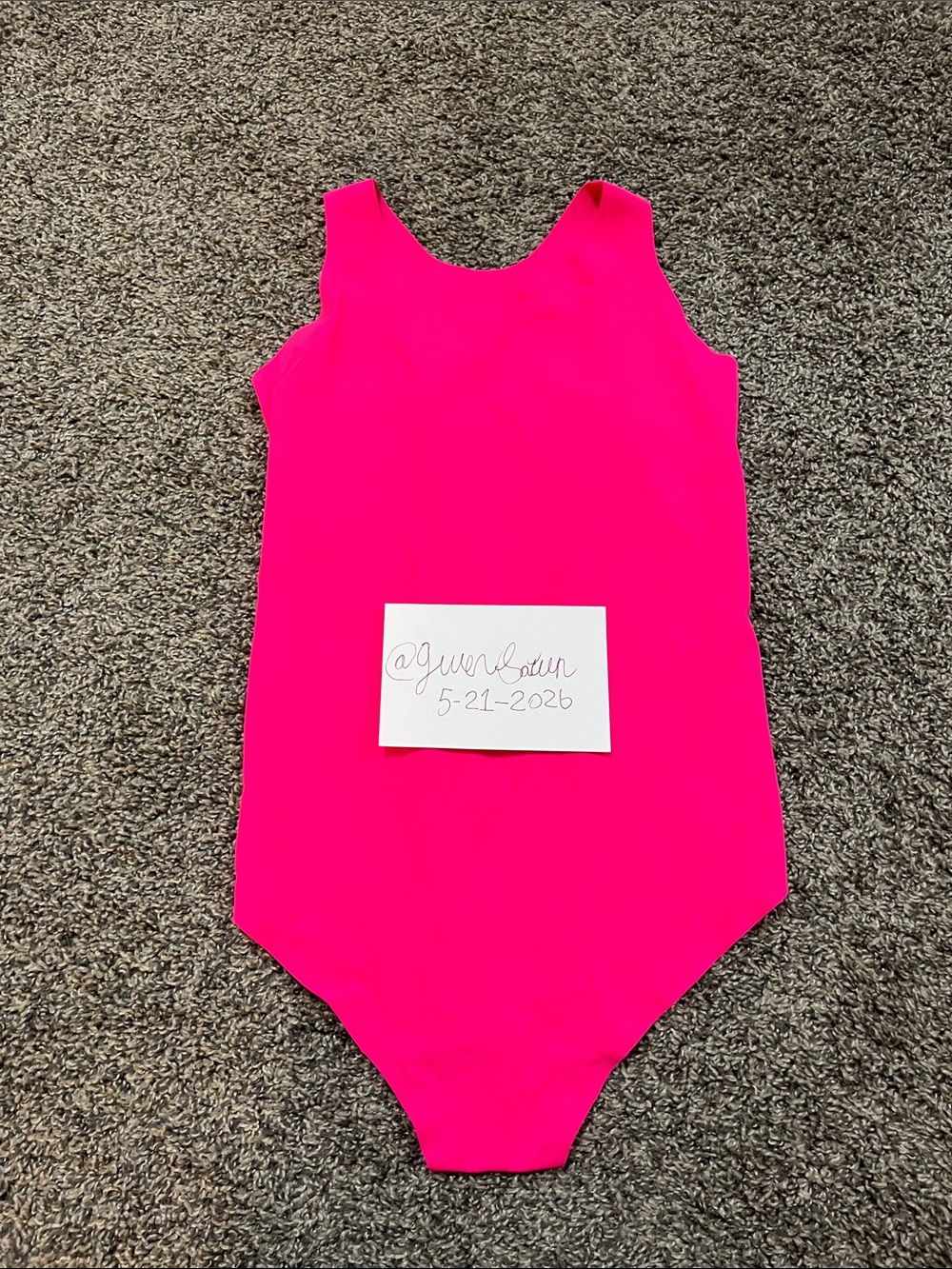 Aerie Smoothez Hot Pink Bodysuit